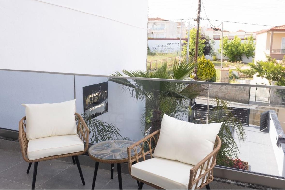 Victory Vip Apartments Kallithea  Bagian luar foto